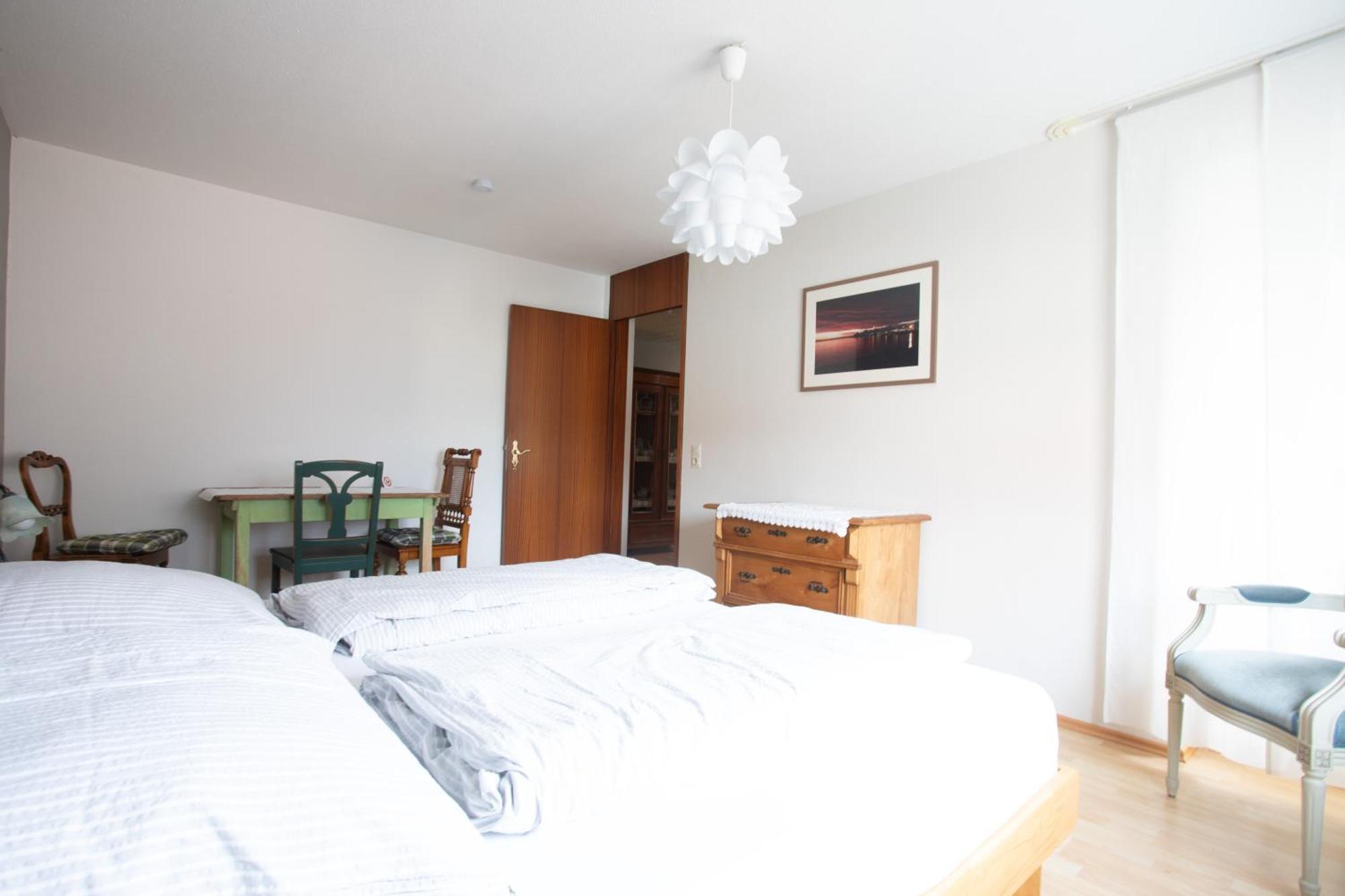 Storchennest - Schoenes, Ruhiges Apartment Mit Sonnenterrasse Tettnang Bagian luar foto